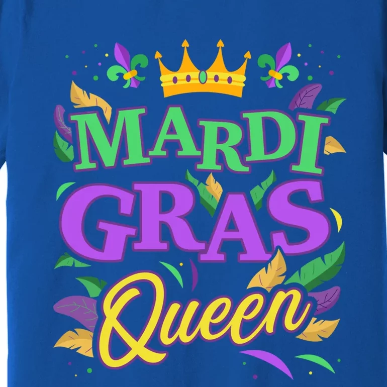 Mardi Gras Queen For New Orleans Carnival Costume Gift Premium T-Shirt