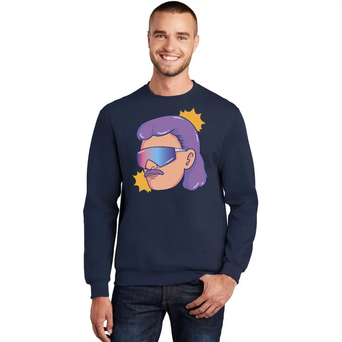 Mullet Guy Retro Sweatshirt