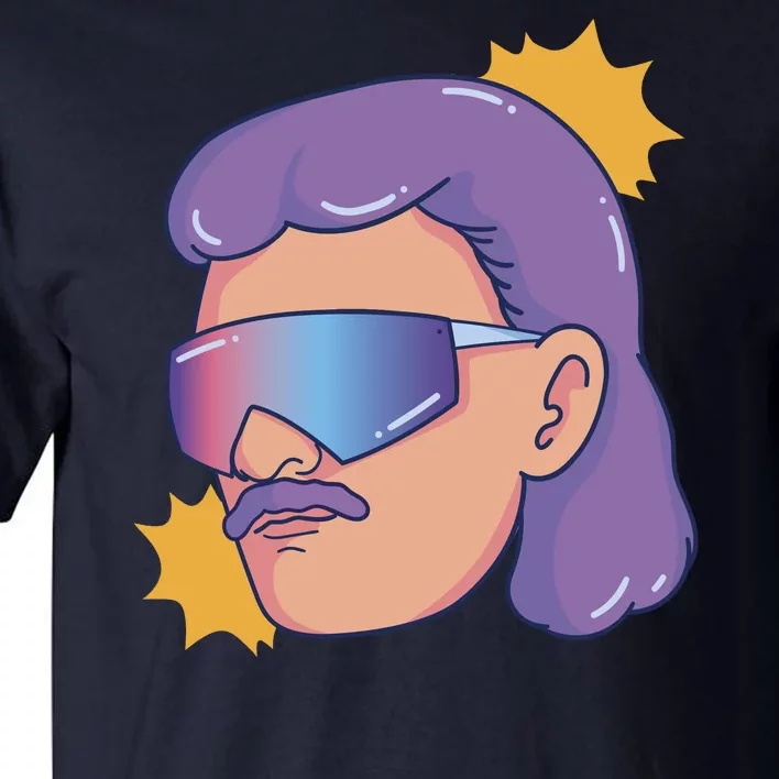 Mullet Guy Retro Tall T-Shirt