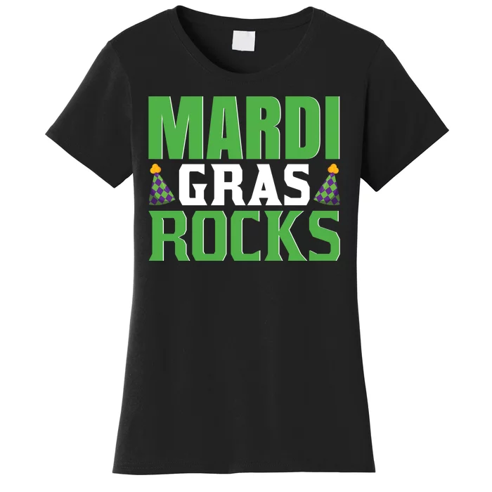 Mardi Gras Rocks Women's T-Shirt