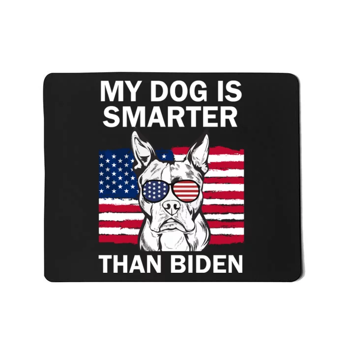 My Golden Retriever Dog Is Smarter Than Your President Biden Mousepad