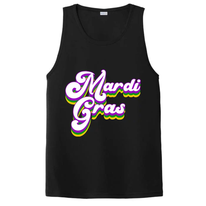 Mardi Gras Retro Festive Celebration Performance Tank