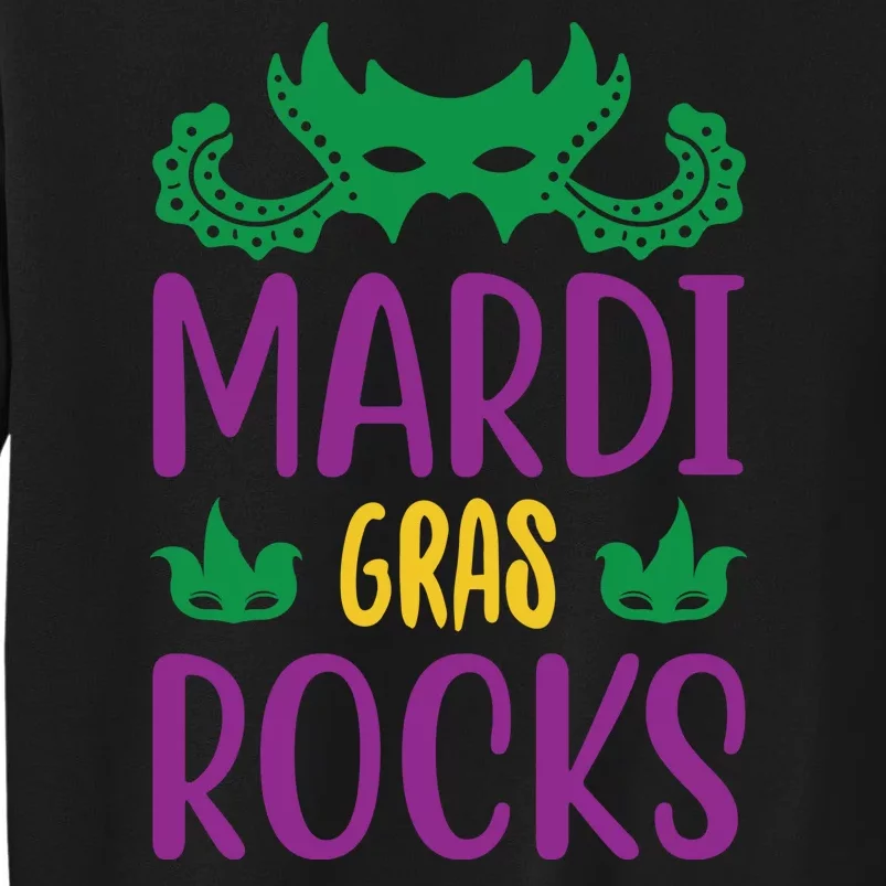 Mardi Gras Rocks Sweatshirt