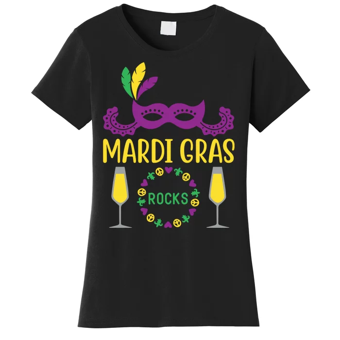 Mardi Gras Rocks Women's T-Shirt