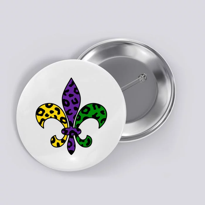 Mardi Gras Royalty Festival Button