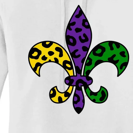 Mardi Gras Royalty Festival Women's Pullover Hoodie