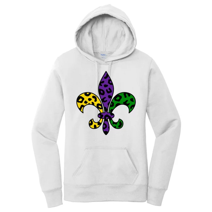 Mardi Gras Royalty Festival Women's Pullover Hoodie