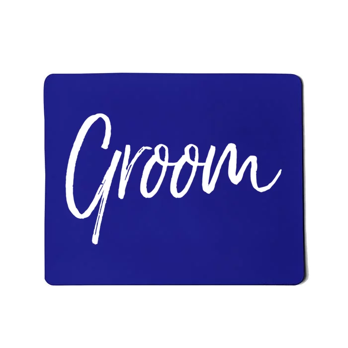 Matching Getting Ready Bride And Groom Wedding Funny Gift Groom Gift Mousepad