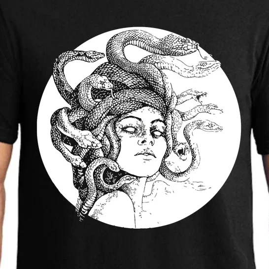 Medusa Greek Snakes Ancient Greece Mythology Gothic Goddess Pajama Set