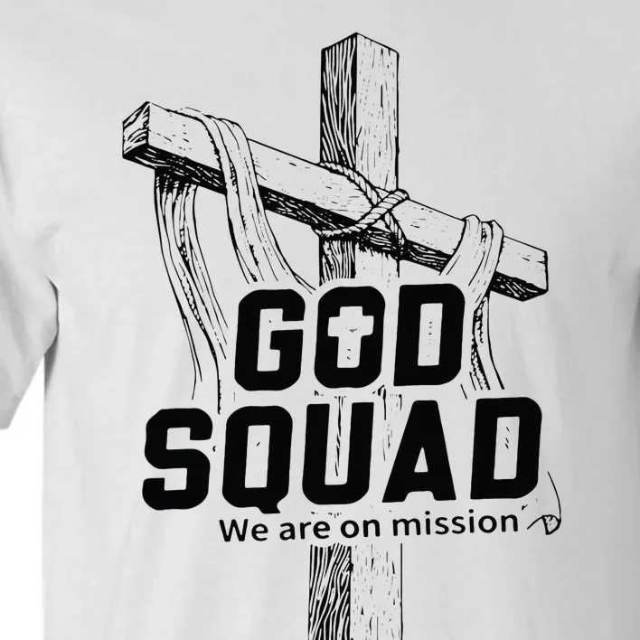 Mabc God Squad Black Text Tall T-Shirt