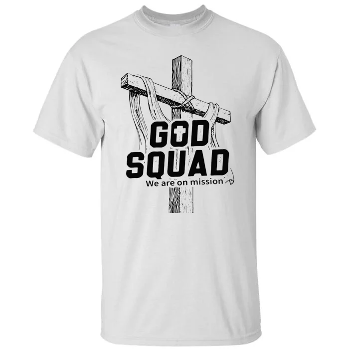 Mabc God Squad Black Text Tall T-Shirt