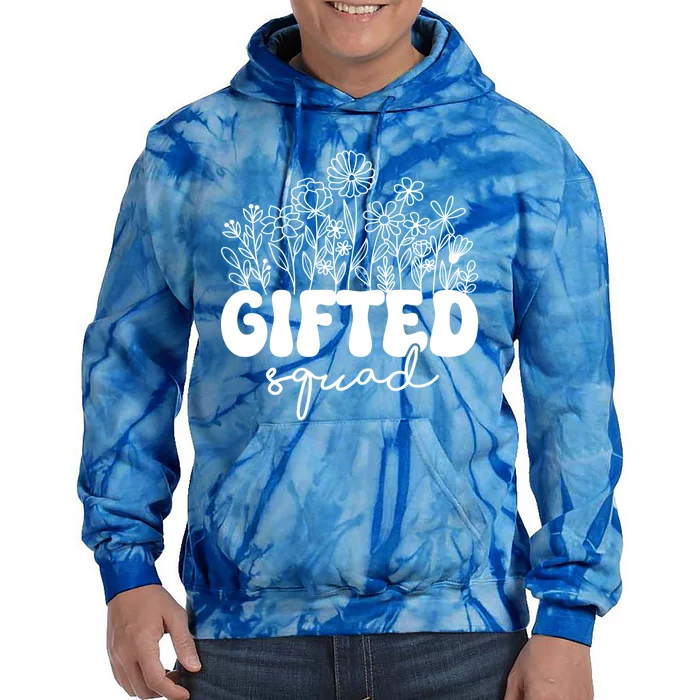 Matching Gifted Squad Teacher Education Team School Crew Gift Tie Dye Hoodie