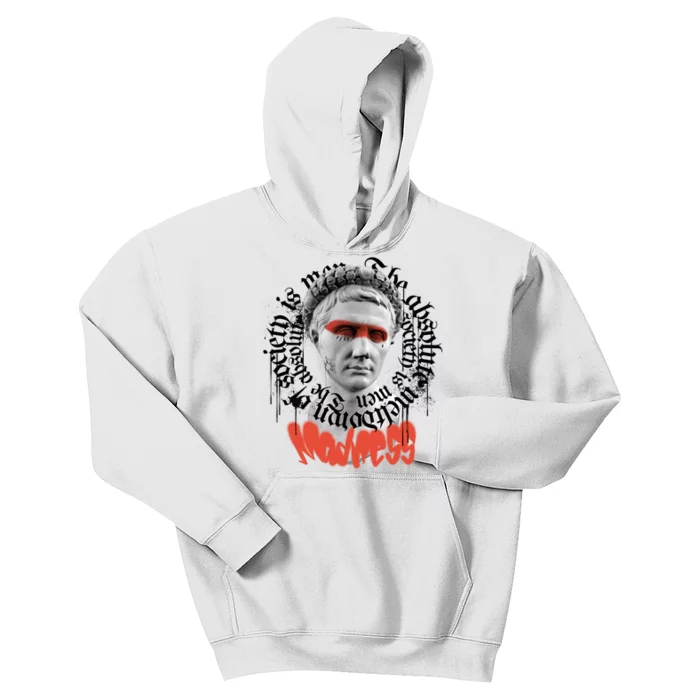 Madness Graffiti Statue Kids Hoodie