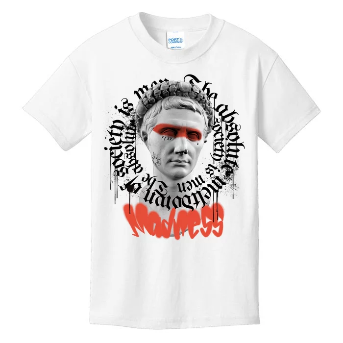 Madness Graffiti Statue Kids T-Shirt