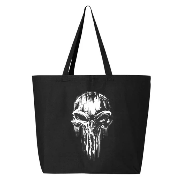 Military Grunge Skull 25L Jumbo Tote