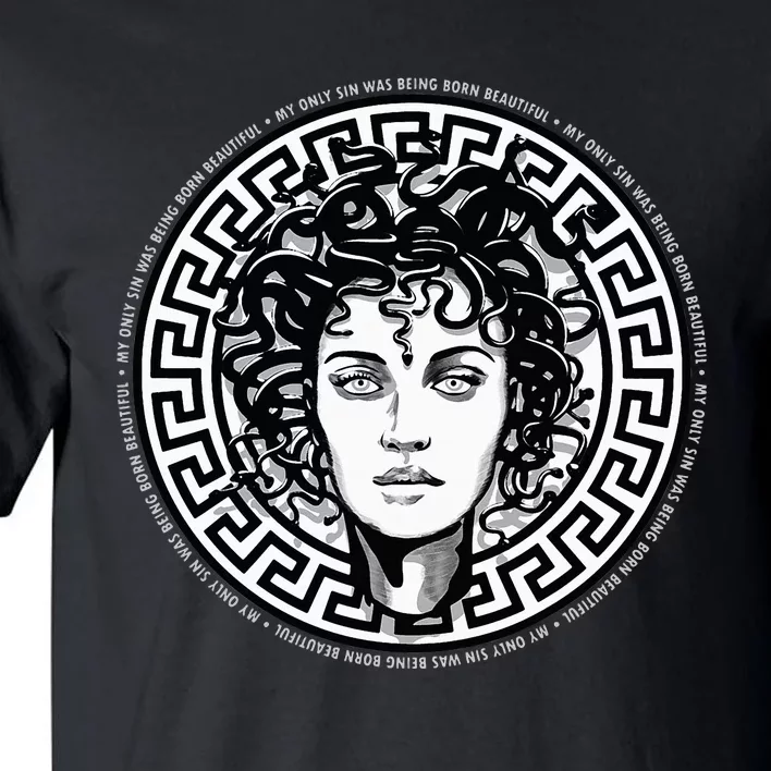 Medusa Gorgon Snake Head Greek Mythology Ancient Myth Tall T-Shirt