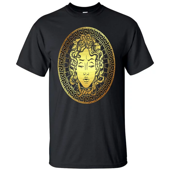 Medusa Gorgon Snake Head Greek Mythology Ancient Myth Tall T-Shirt