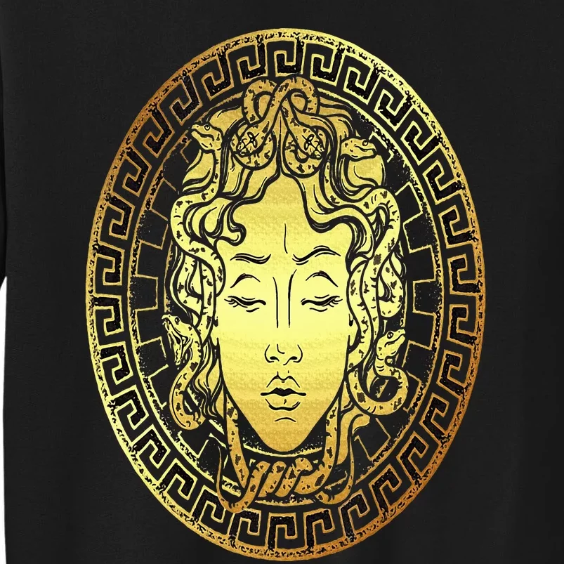 Medusa Gorgon Snake Head Greek Mythology Ancient Myth Tall Sweatshirt