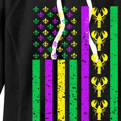 Mardi Gras S For Mardi Gras For Women's Fleece Hoodie