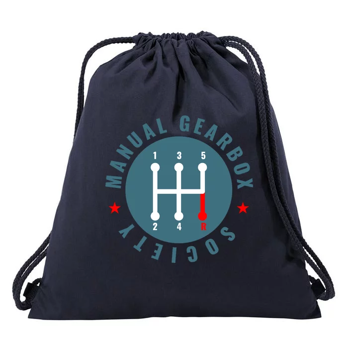 Manual Gearbox Society Drawstring Bag