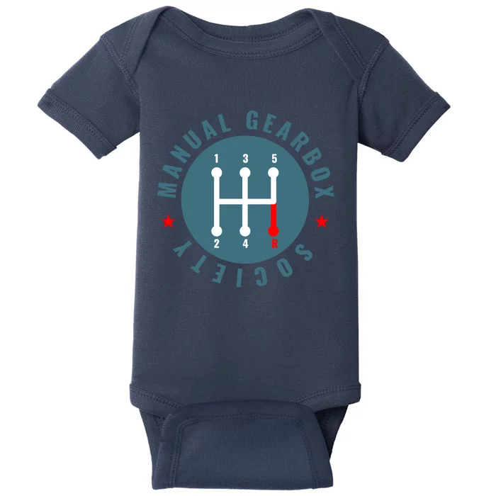 Manual Gearbox Society Baby Bodysuit