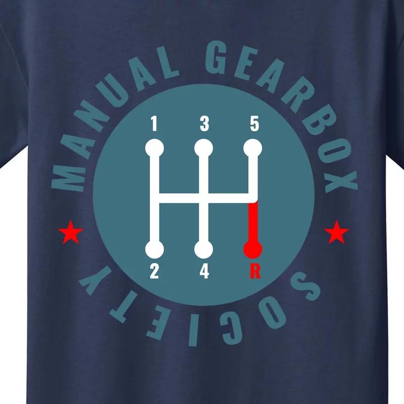 Manual Gearbox Society Kids T-Shirt