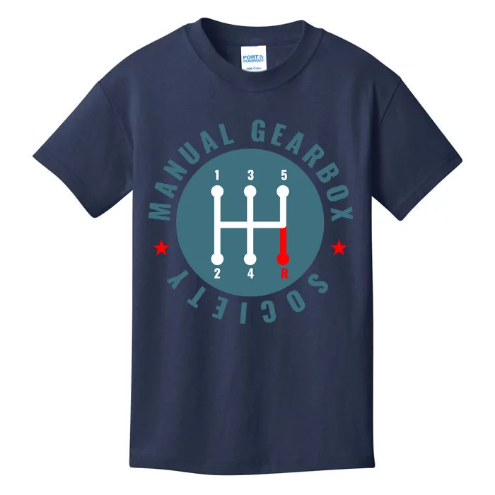 Manual Gearbox Society Kids T-Shirt