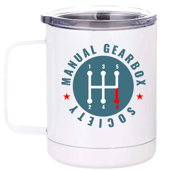 Manual Gearbox Society Front & Back 12oz Stainless Steel Tumbler Cup