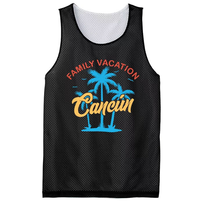 Matching Group Summer Vacation Mesh Reversible Basketball Jersey Tank