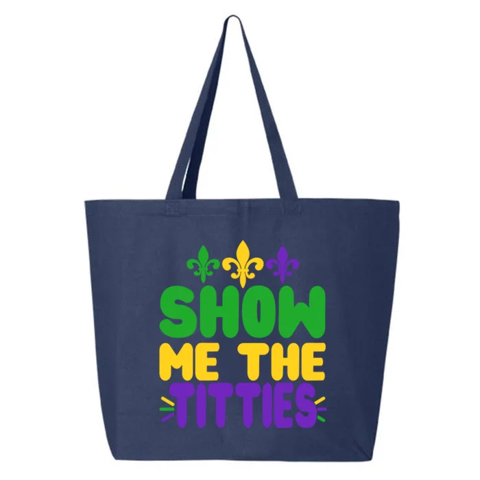 Mardi Gras Show Me The Titties 25L Jumbo Tote