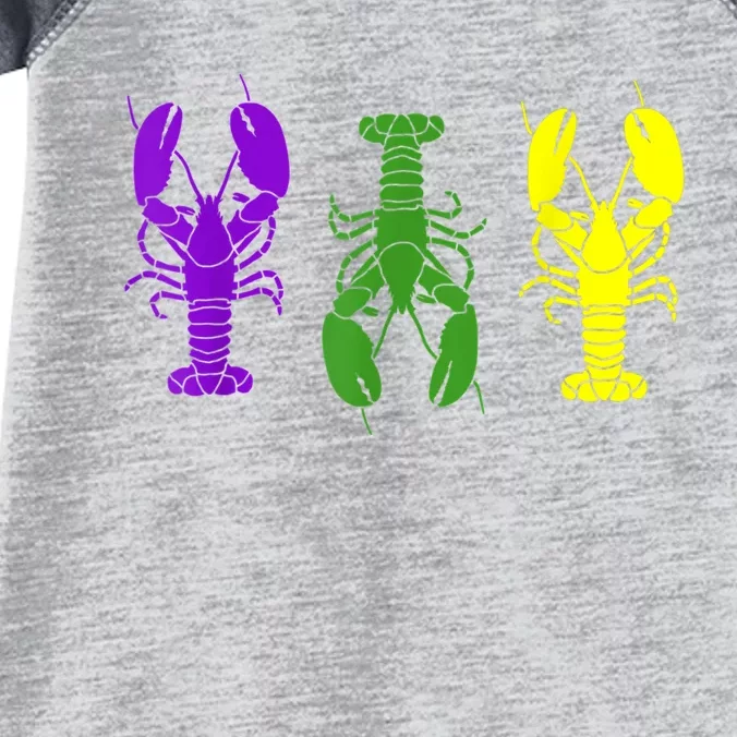 Mardi Gras Shirt, Craw Fish , Mardi Gras Outfit Infant Baby Jersey Bodysuit