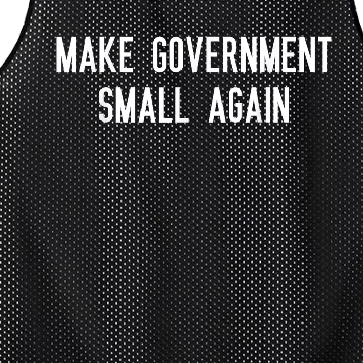 Make Government Small Again Mesh Reversible Basketball Jersey Tank