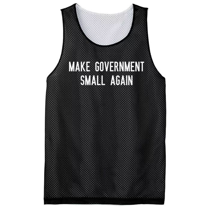 Make Government Small Again Mesh Reversible Basketball Jersey Tank