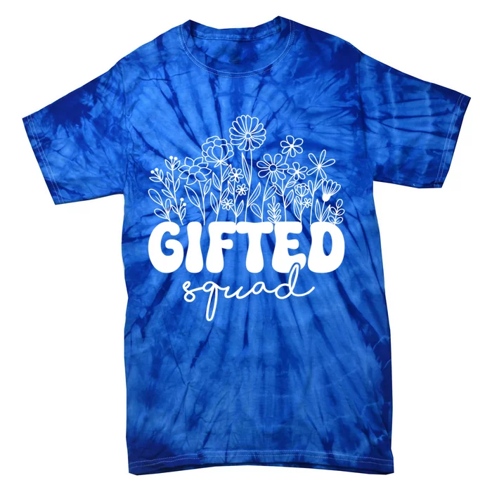 Matching Gifted Squad Teacher Education Team School Crew Gift Tie-Dye T-Shirt