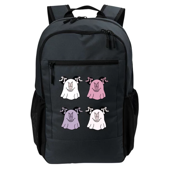 Mouse Ghost Spooky Season With Pumpkin Daily Commute Backpack