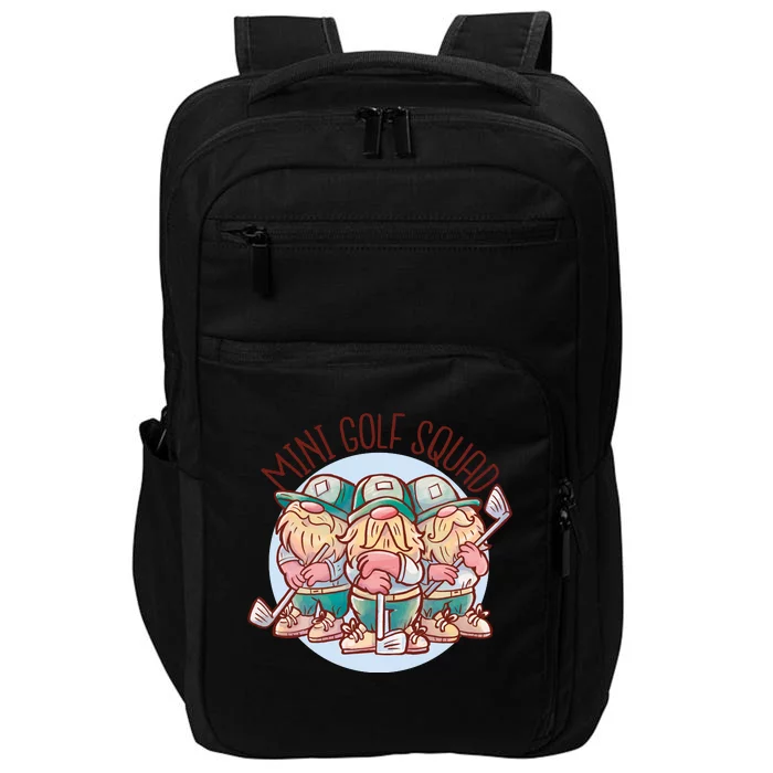 Mini Golf Squad Gnomes Impact Tech Backpack