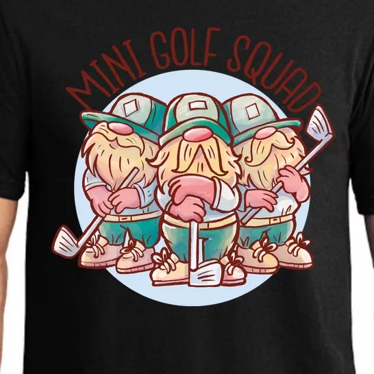 Mini Golf Squad Gnomes Pajama Set