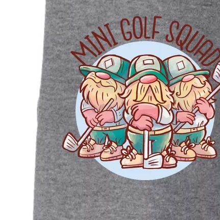 Mini Golf Squad Gnomes Doggie 3-End Fleece Hoodie