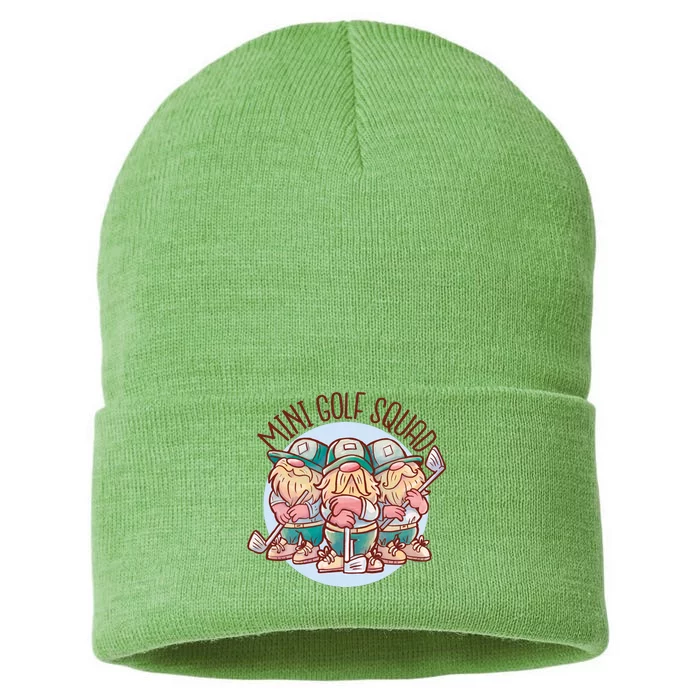 Mini Golf Squad Gnomes Sustainable Knit Beanie