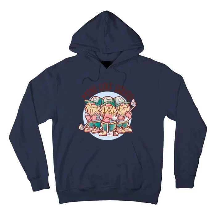 Mini Golf Squad Gnomes Tall Hoodie