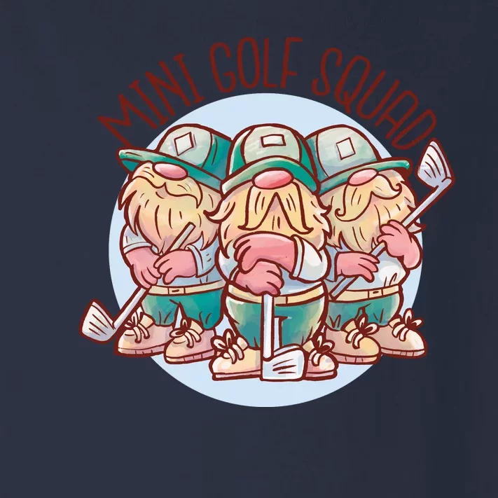 Mini Golf Squad Gnomes Toddler Long Sleeve Shirt