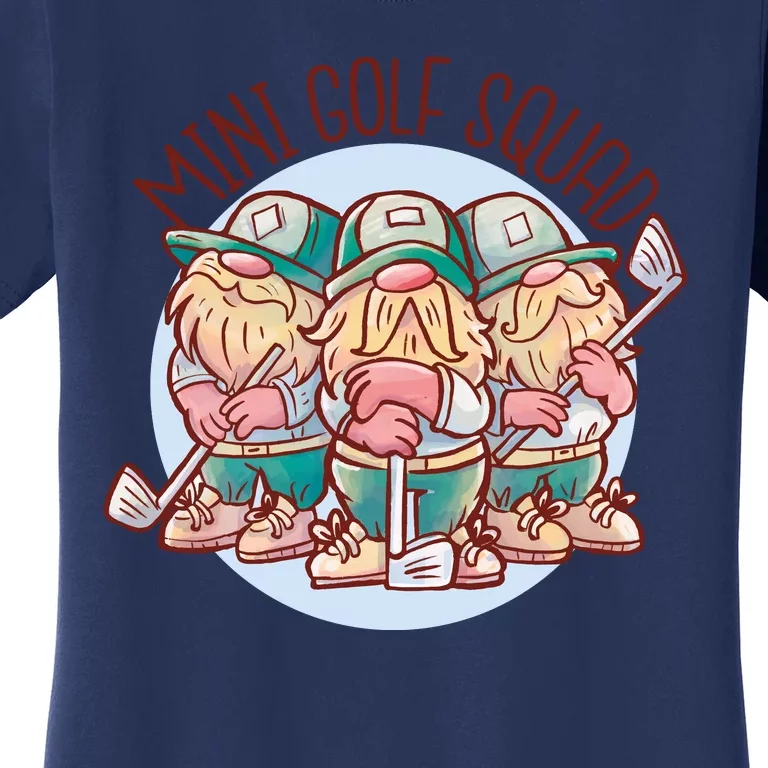 Mini Golf Squad Gnomes Women's T-Shirt