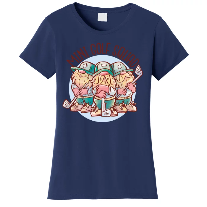 Mini Golf Squad Gnomes Women's T-Shirt