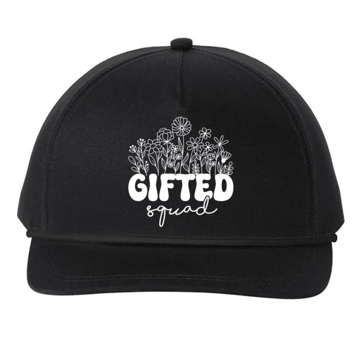 Matching Gifted Squad Teacher Education Team School Crew Great Gift Snapback Five-Panel Rope Hat