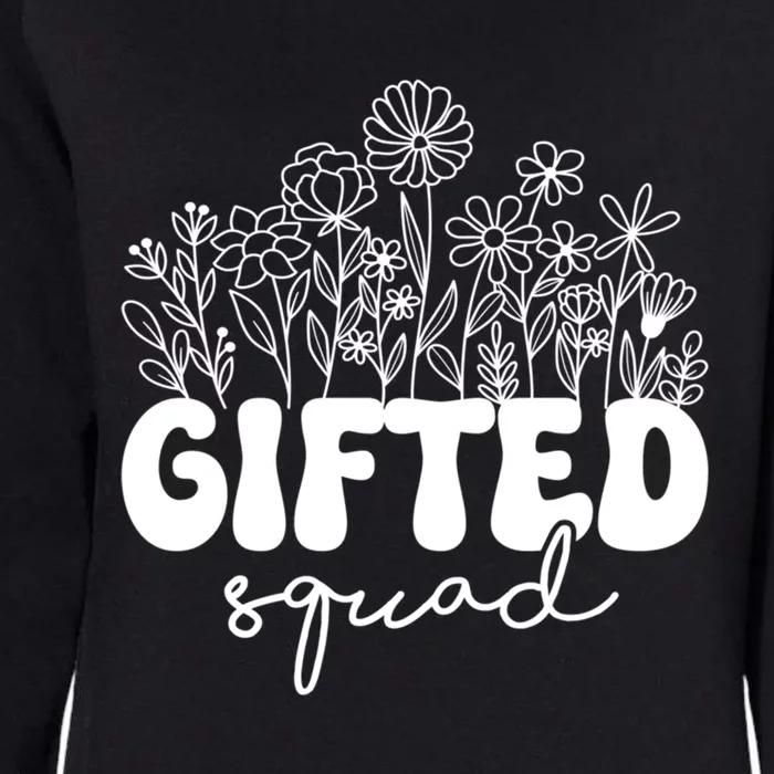 Matching Gifted Squad Teacher Education Team School Crew Great Gift Womens California Wash Sweatshirt