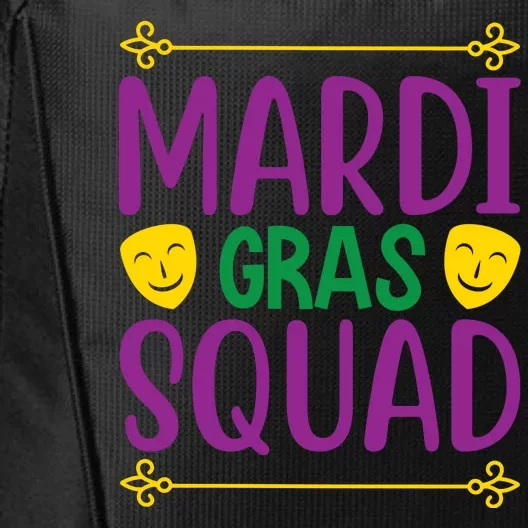 Mardi Gras Squad City Backpack