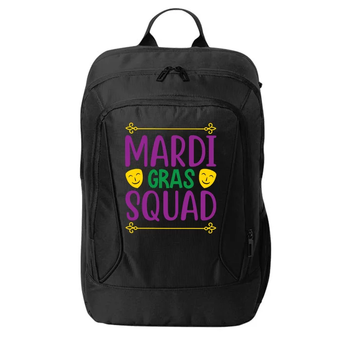 Mardi Gras Squad City Backpack