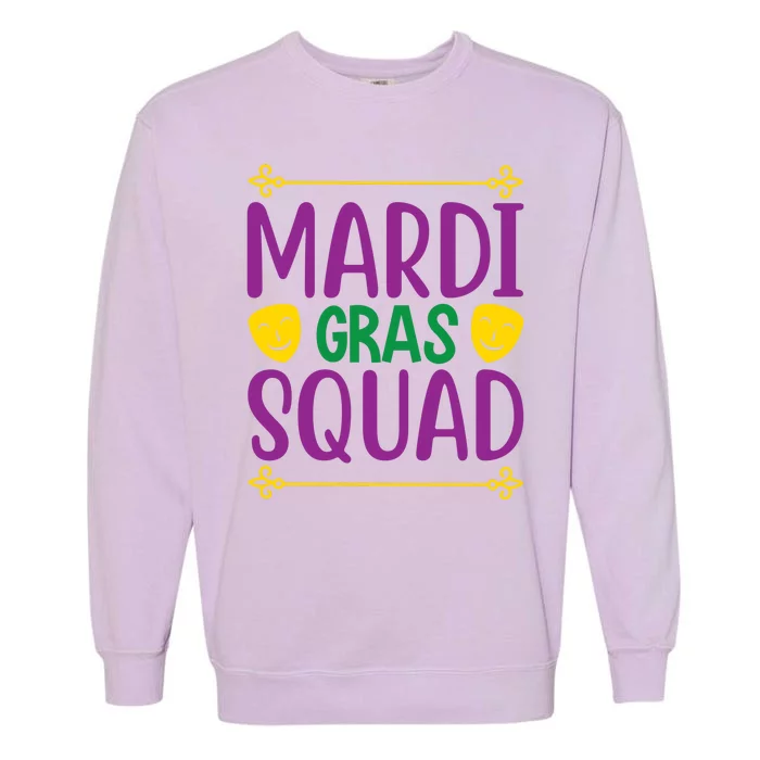 Mardi Gras Squad Garment-Dyed Sweatshirt