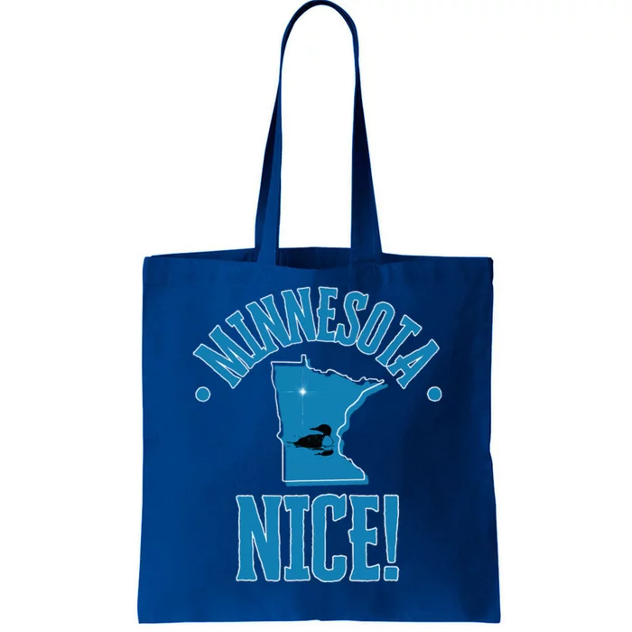 Minnesota Gift Souvenir With Loon Frit Tote Bag