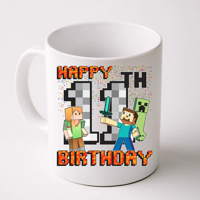 Group Shot 11th Birthday Front & Back Coffee Mug